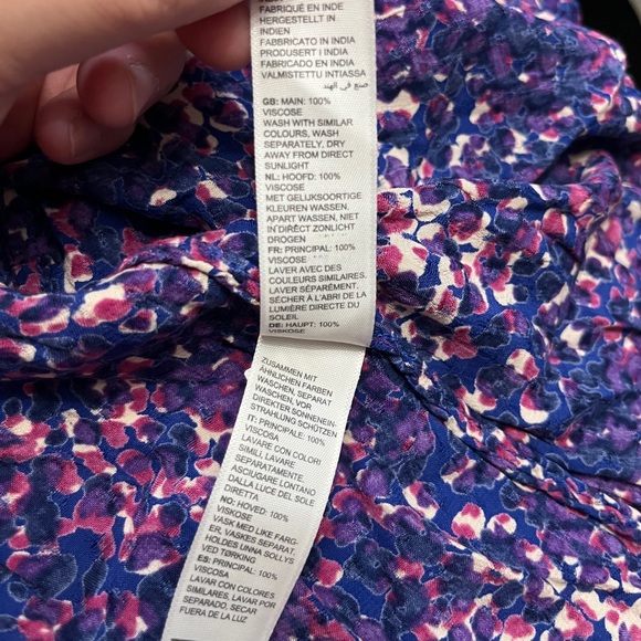 NWT - Fat Face Women's Charlie Layered Spot Shirt Dress - US 12/L - Picture 13 of 14